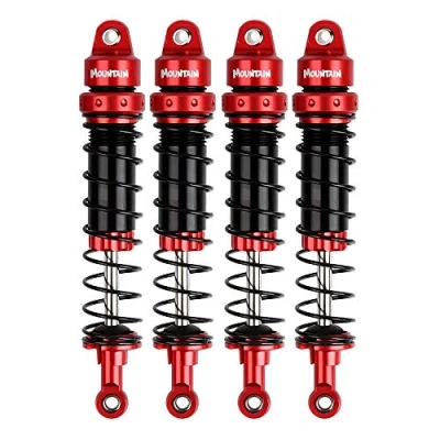 Abbildung von INJORA RC Stoßdämpfer Set 4pcs Shock Absorbers Dämpfers für 1/10 Crawler Axial SCX10 90046 AXI231017 Traxxas TRX 4 D90 (100mm)