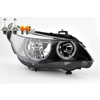 Abbildung von Johns, Scheinwerfer passend für BMW 5er E60/E61 07/03 03/07 rechts + Leuchtmittel