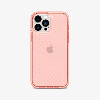 Abbildung von tech21 T21 8970 Evo Check für iPhone 13 Pro Max Ultra schützende Handyhülle mit 4,8 m Multi Drop Schutz, Koralle