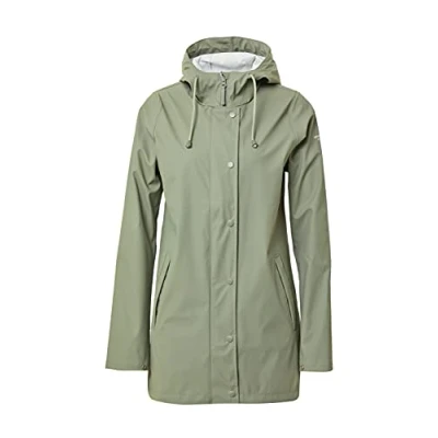 Abbildung von Weather Report Petra Regenjacke / wasserabweisende Jacke, Damen, Größe: 38, Agave green