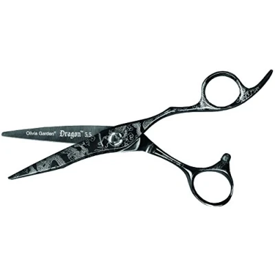 Abbildung von Olivia Garden Rechtsh&auml;nder Dragon Schere 5,50&#039;&#039; (14 cm)