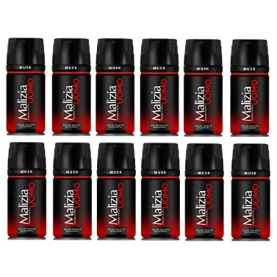 Abbildung von MALIZIA 12er Set Deodorant Herren Musk 150 ml Körperpflege Spray