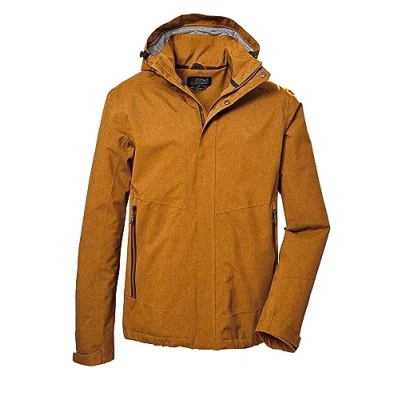 Abbildung von killtec Herren Funktionsjacke/Outdoorjacke mit abzippbarer Kapuze KOS 53 MN JCKT, curry, 3XL, 41333 000