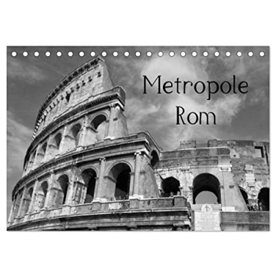 Abbildung von Metropole Rom (Tischkalender 2025 DIN A5 quer), CALVENDO Monatskalender