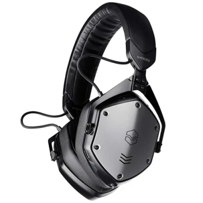 Abbildung von V MODA M 200 ANC Geräuschunterdrückung Wireless Bluetooth Over Ear Kopfhörer mit Mikrofon zum Telefonieren, matte black, one size