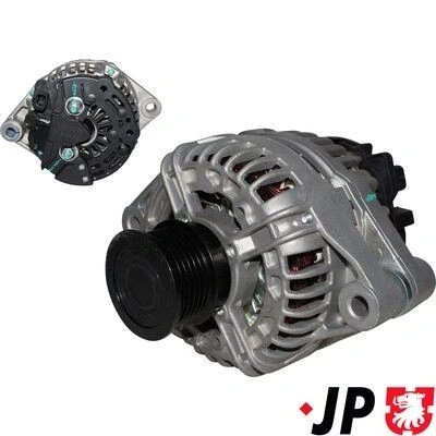 Abbildung von JP GROUP 1290104700 Lichtmaschine 14V 140A OPEL: Zafira B, Astra H Caravan, Schrägheck, SAAB: 9 3 Limousine, Kombi, Cabrio