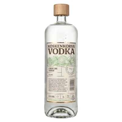 Abbildung von Koskenkorva Vodka LEMON LIME YARROW Flavoured 37,5% Vol. 1l