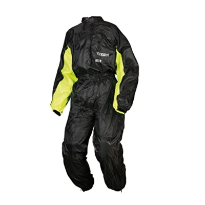 Abbildung von Modeka Black Rain Regenkombi 1 Teiler (Black/Yellow,M)