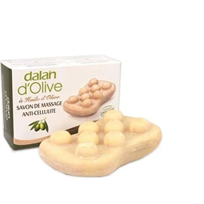 Abbildung von 3 x Dalan d&#039;Olive Massageseife &amp; Anti Cellulite 150 g