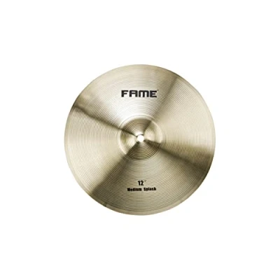 Abbildung von Fame Starter Splash 12&quot;, Messing Becken, Kurzes Sustain, Schnelle Ansprache