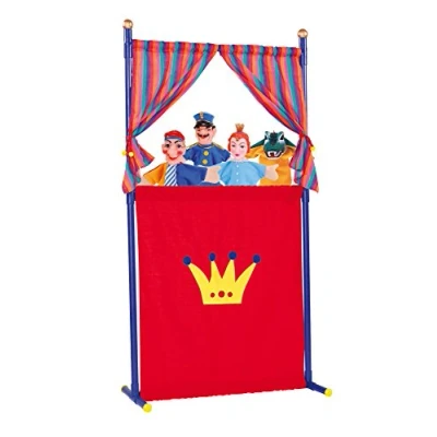 Abbildung von Simba 104586783 Puppentheater + 4 Handpuppen