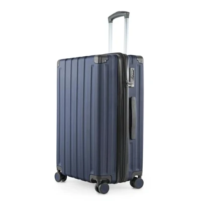 Abbildung von Hauptstadtkoffer Q Damm Mittelgroßer Hartschalenkoffer, TSA, 4 Rollen, Check In Gepäck mit 6 cm Volumenerweiterung, 68cm, 89 L, Dunkelblau