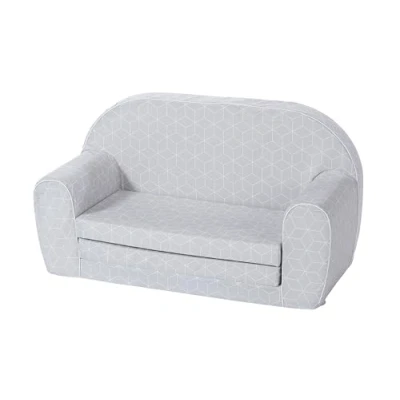 Abbildung von Knorrtoys® Sofa Geo Cube Grey, für Kinder, Made in Europe