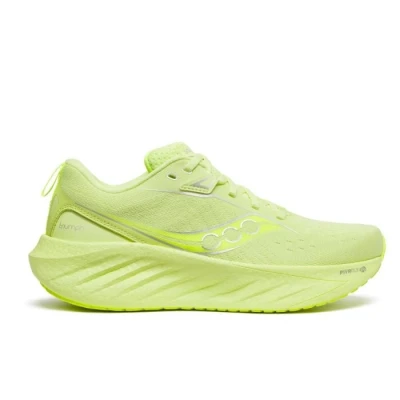 Abbildung von Saucony Triumph 22 Laufschuh Straße, Damen, Größe: 37, Sunny/citron Schuhe