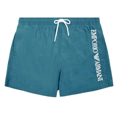 Abbildung von Emporio Armani Herren Classic 4&quot; Swim Trunk Badehose, Blau (Captains Blue), XL
