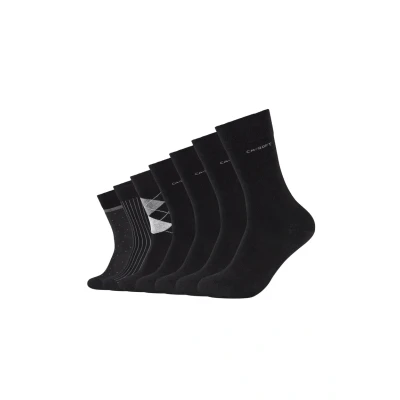 Abbildung von camano 7PACK Socken, Herren, Größe: 43 46, Black