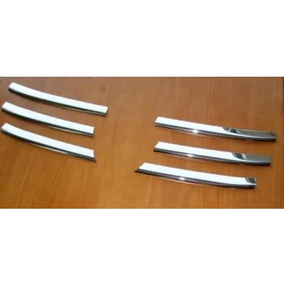Abbildung von Recambo Chrom Kühler Grill Leisten 6tlg Edelstahl passend für VW T5 Caravelle Multivan 2003 2009
