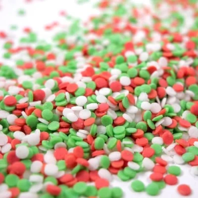 Abbildung von Streuselheld Konfetti Christmas 40g Streusel zum Dekorieren und Verzieren von Gebäck aller Art wie Torten Kuchen Keksen Zuckerstreusel