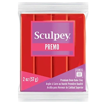 Abbildung von Sculpey Premo Polymer Clay 2oz Cadmium Red