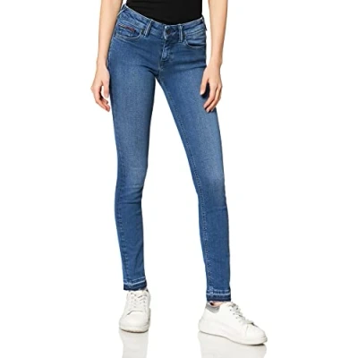 Abbildung von Tommy Jeans Damen Low Rise Sophie Skinny Jeanshose, Blau (Dynamic Cora Mid Blue Stretch 911), W25/L32