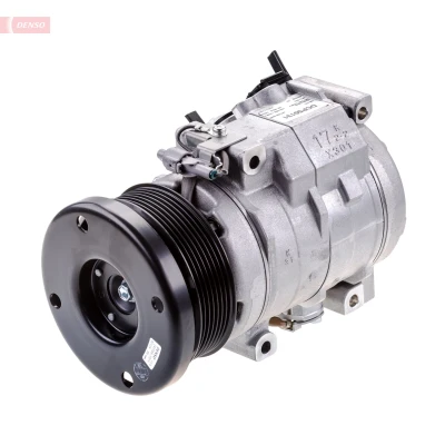 Abbildung von DENSO DCP50131 Kompressor 10S17C 12 PAG 46 R 134a mit Magnetkupplung