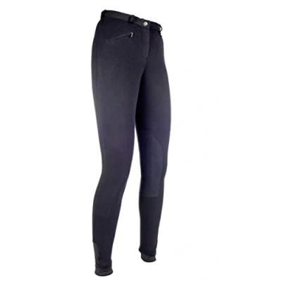 Abbildung von HKM Reithose Penny Easy Kniebesatz Schwarz 170