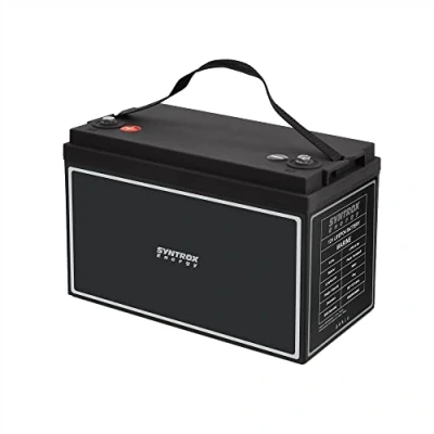 Abbildung von Syntrox Energy Lithium LiFePO4 Batterie Akku Advantage 12,8V BMS 40Ah bis 200Ah, 4000 15000 Zyklen, 1280Wh Ausgangsleistung (100Ah)