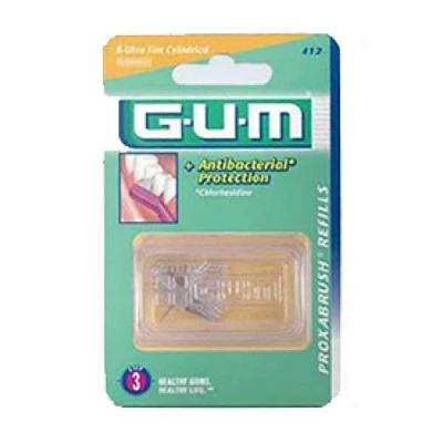 Abbildung von GUM PROXABRUSH CLASSIC Ersatzbürsten Gr. 5 Tanne , blau 8 Stück
