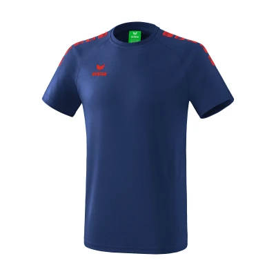 Abbildung von ERIMA Kinder T shirt Essential 5 C, new navy/rot, 116, 2081937