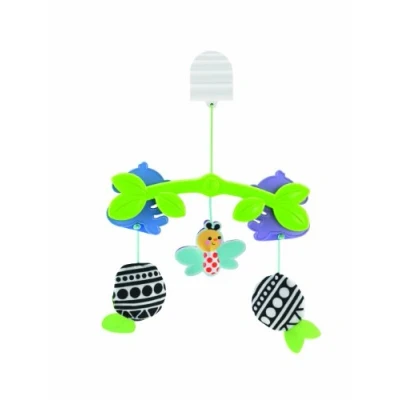 Abbildung von Fisher Price BHW59 Buggyfreunde Mobile mit bunten Stoffspielzeugen