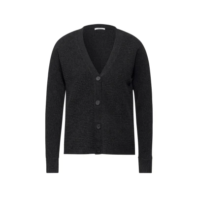 Abbildung von Cecil Strickjacke, Damen, Größe: XXL, Grau