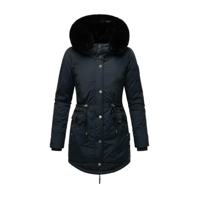 Abbildung von Navahoo Sweety Deluxe Wintermantel, Damen, Größe: Medium, Blue melange