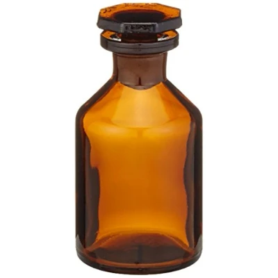 Abbildung von neoLab E 1448 ecoLab Steilbrustflaschen, braunglas 50ml Eh Glassto. NS14/23 Nr.