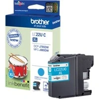 Abbildung von Kompatibel Brother LC22UC cyan tintenpatrone 15 ml