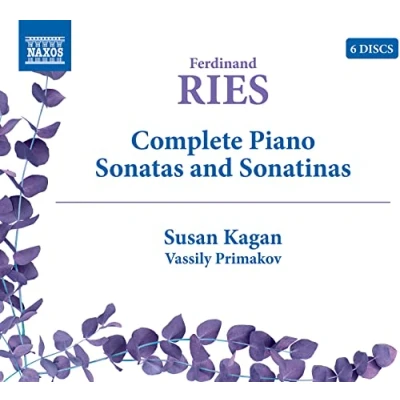 Abbildung von Ferdinand Ries: Complete Piano Sonatas and Sonatin