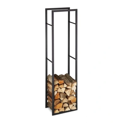 Abbildung von relaxdays Kaminholzregal Kaminholzregal, BxTxH:44.5x30x170 cm