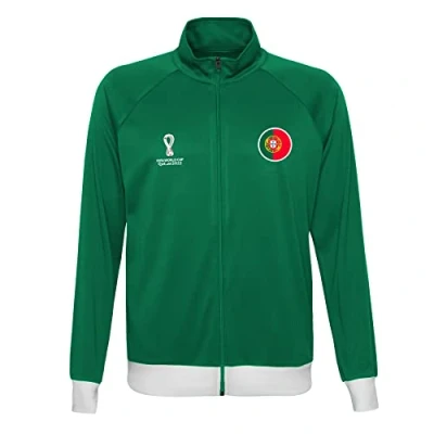 Abbildung von FIFA Herren Offizielle World Cup 2022 Trainingsjacke Portugal, Rot, XL