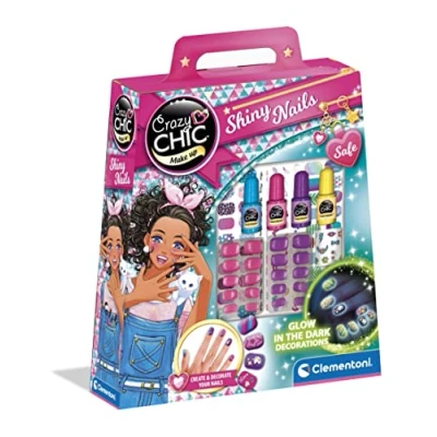 Abbildung von Clementoni® Kreativset Crazy Chic, Fluoreszierend Nägel