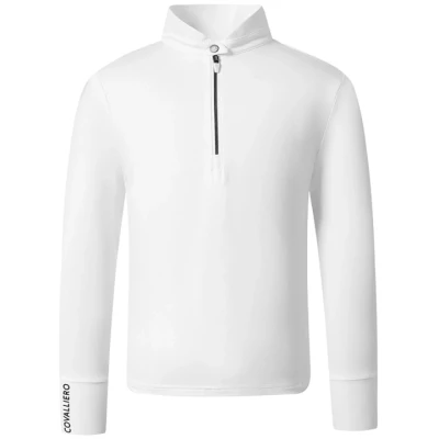 Abbildung von Covalliero Wettkampfoberteil Kinder/Jugend Longsleeve Weiß