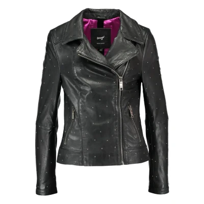 Abbildung von Maze PIN Lederjacke, Damen, Größe: XS, Black