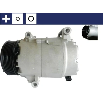 Abbildung von MAHLE ORIGINAL ACP 28 000S Kompressor CVC7 12 PAG 46 R 134a mit Dichtring RENAULT: ESPACE 4