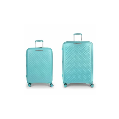 Abbildung von Gabol Queens 4 Rollen SET MIT DEHN Trolley, Größe: One Size, Verde menta