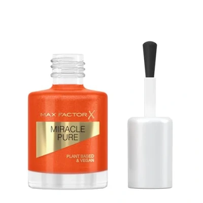 Abbildung von Max Factor Miracle Pure Nail, hochglänzender, farbintensiver Nagellack mit dem Schimmer von heilenden Kristallen und pflegenden Inhaltsstoffen, Fb 430 Bold Jasper
