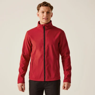 Abbildung von Regatta Herren Ablaze Men&#039;s Printable Softshell Jacke, Dark Spruce/Black, M
