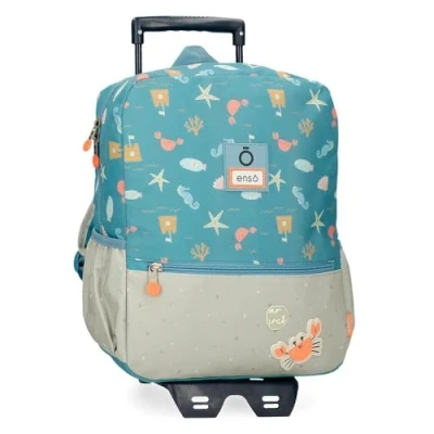 Abbildung von Enso Mr Crab Rucksack, blau, 25 x 32 12 cm, Polyester von Joumma Bags, Wanderrucksack