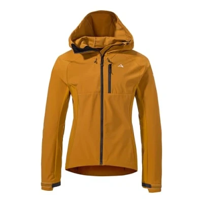 Abbildung von Schöffel BIKE Hybrid Style Salza WMS Regenjacke / wasserabweisende Jacke, Damen, Größe: 36, Gelb