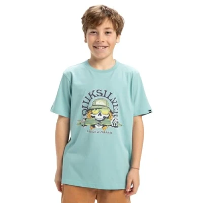 Abbildung von Quiksilver Ev Skull Feast T Shirt mit kurzen Ärmeln Kind