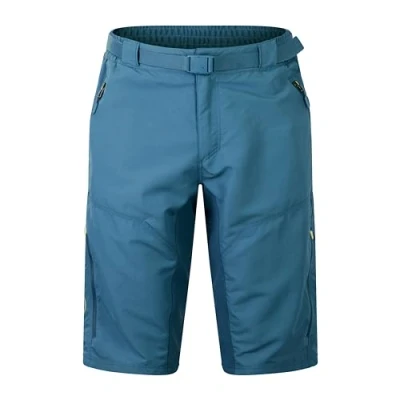 Abbildung von Endura Hummvee Baggy ShortsWith Liner für Herren, Stahlblau, XS