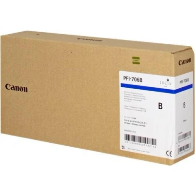 Abbildung von Canon Original PFI 706B Druckerpatrone blau 700ml