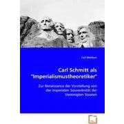 Abbildung von Carl Schmitt als &quot;Imperialismustheoretiker&quot;
